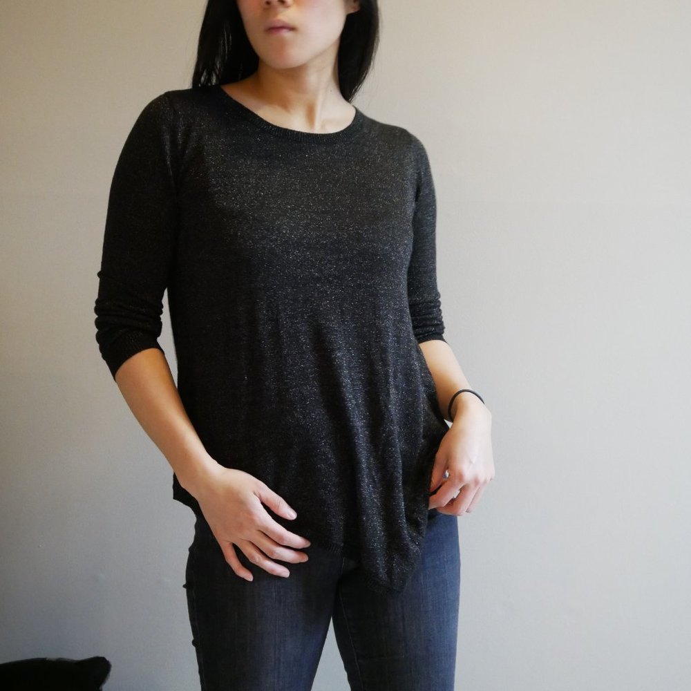 Joie XS Asymmetrical long sleeve top